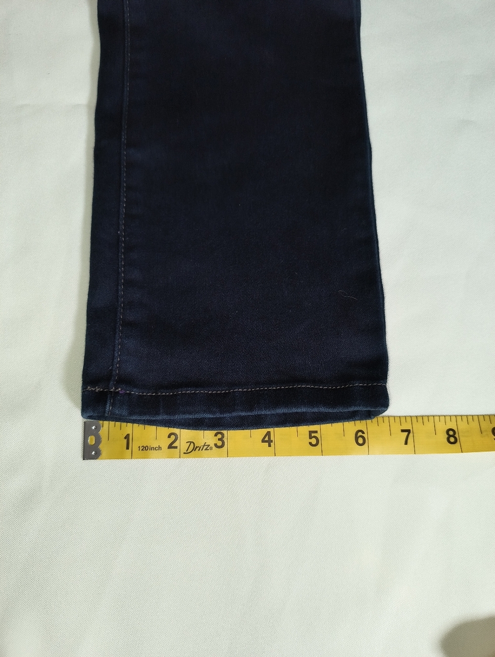NYDJ 6 Petite Lift Tuck Indigo Blue Dark Wash Jeggings Made in USA Skinny Jeans - Picture 16 of 16